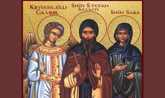 Mbledhja për Kryeengjëllin Gavriil. Oshënar Stefan Savaiti. Oshënare Sara