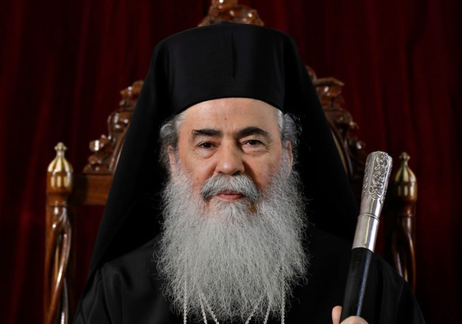 غبطة البطريرك ثيوفيلوس الثالث يحمل هموم المسيحيين للرئيس الأمريكي بايدن