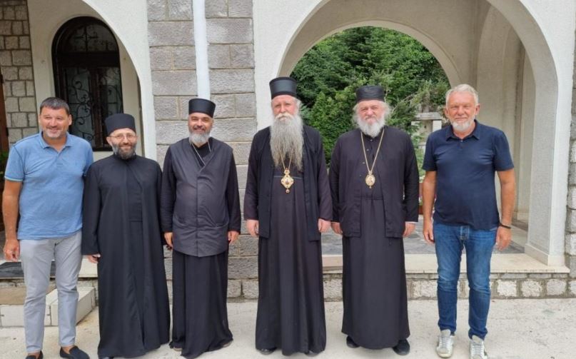 Ο Επίσκοπος Δαλματίας Νικόδημος επισκέφθηκε τον Μητροπολίτη Μαυροβουνίου και Παραθαλασσίας
