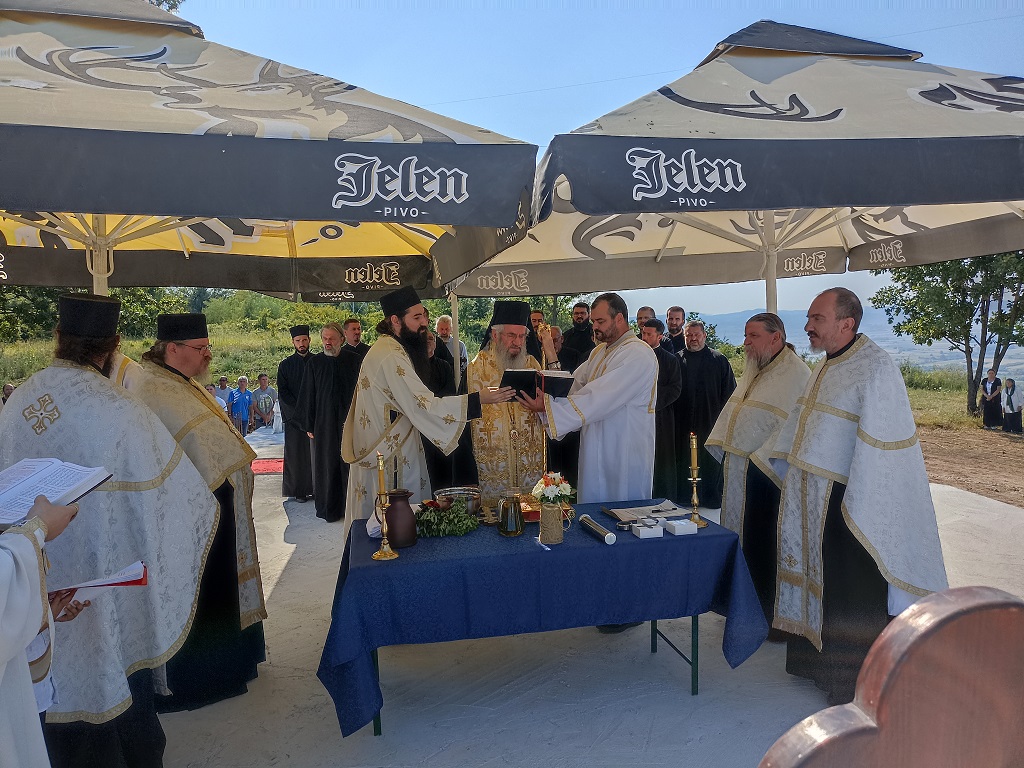 The first monastery dedicated by Serbian Orthodox Church to St. Paisios the Athonite being buil