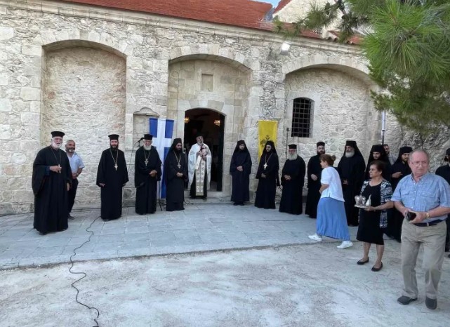 Η εορτή των Αγίων Ηλιοφώτων, τοπικών Αγίων της Μητρόπολης Ταμασού