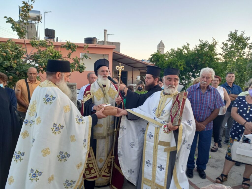 Πανηγυρικός Εσπερινός της Αγίας Μακρίνας στα Φιλίσια