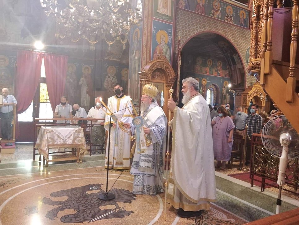 Στον Άγιο Αντώνιο Άνω Πατησίων ο Επίσκοπος Ανδρούσης (ΦΩΤΟ)