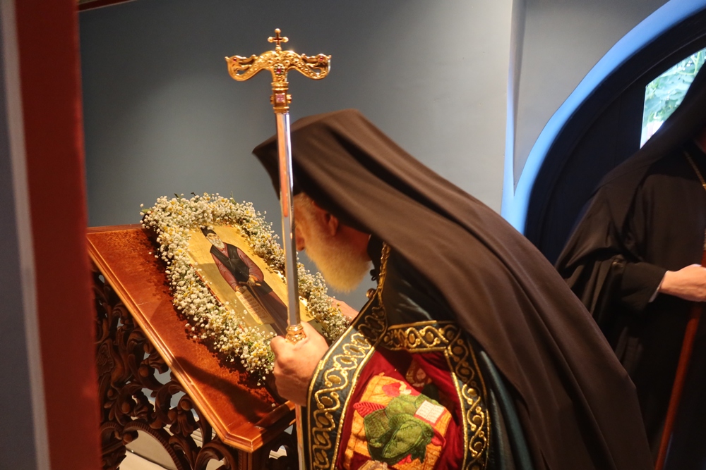 Η Μύκονος τίμησε τη μνήμη του Οσίου Παϊσίου στην Ιερά Μονή Παναγίας Τουρλιανής