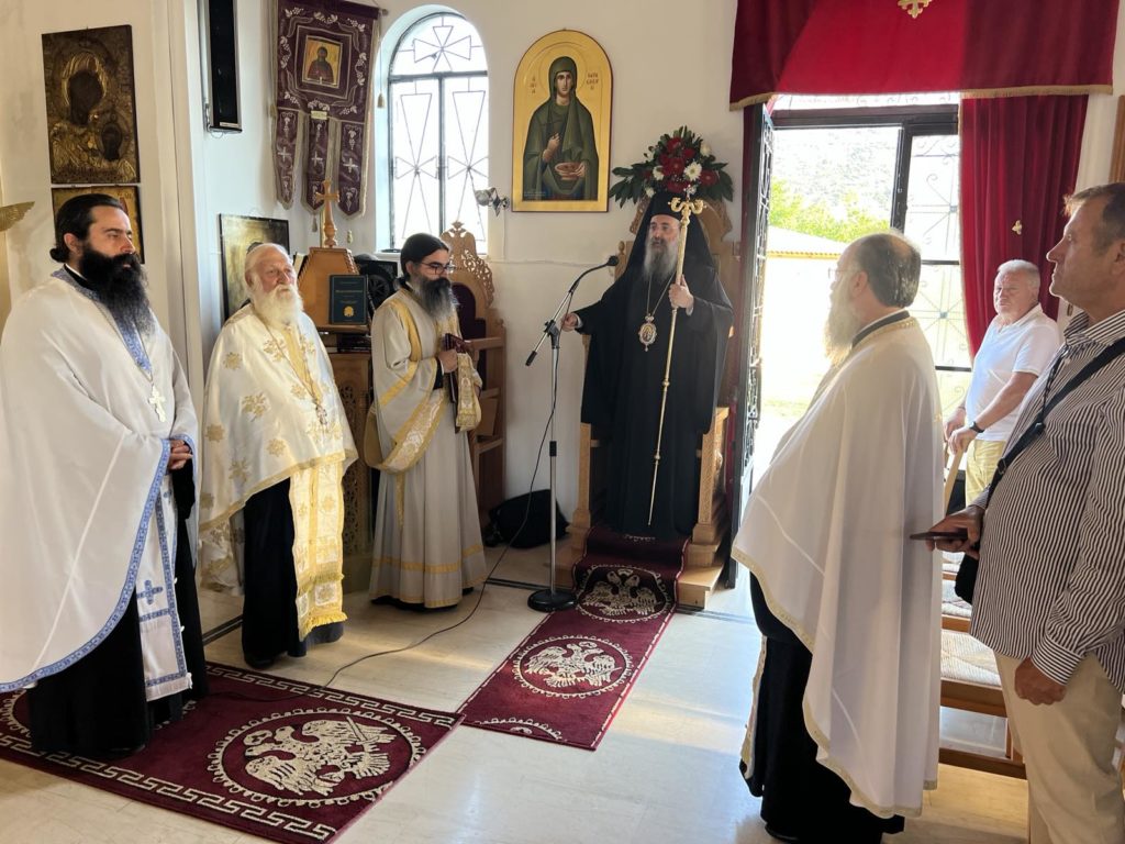 Η μνήμη της Αγίας Παρασκευής στην Ι.Μητρόπολη Πατρών