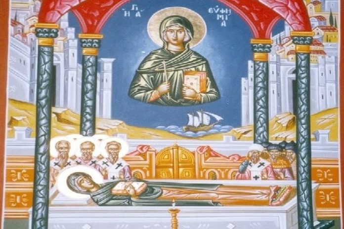 Το θαύμα της Αγίας Ευφημίας κατά την Δ’ Οικουμενική Σύνοδο