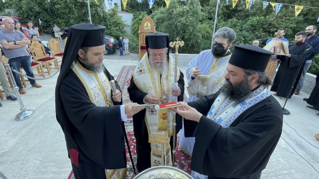 Θυρανοίξια παρεκκλησίου του Οσίου Παϊσίου στο Παλαιοχώρι Παγγαίου