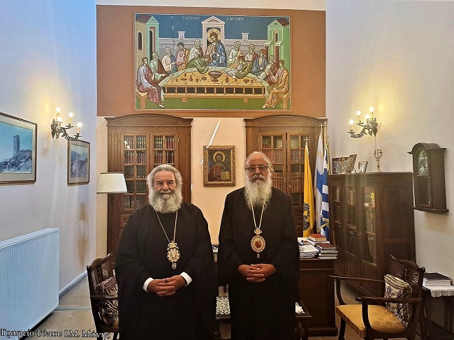 Ο Μαδαγασκάρης Ιγνάτιος στο Επισκοπείο Μάνης