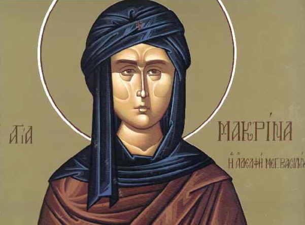 19 Ιουλίου: Εορτάζει η Οσία Μακρίνα