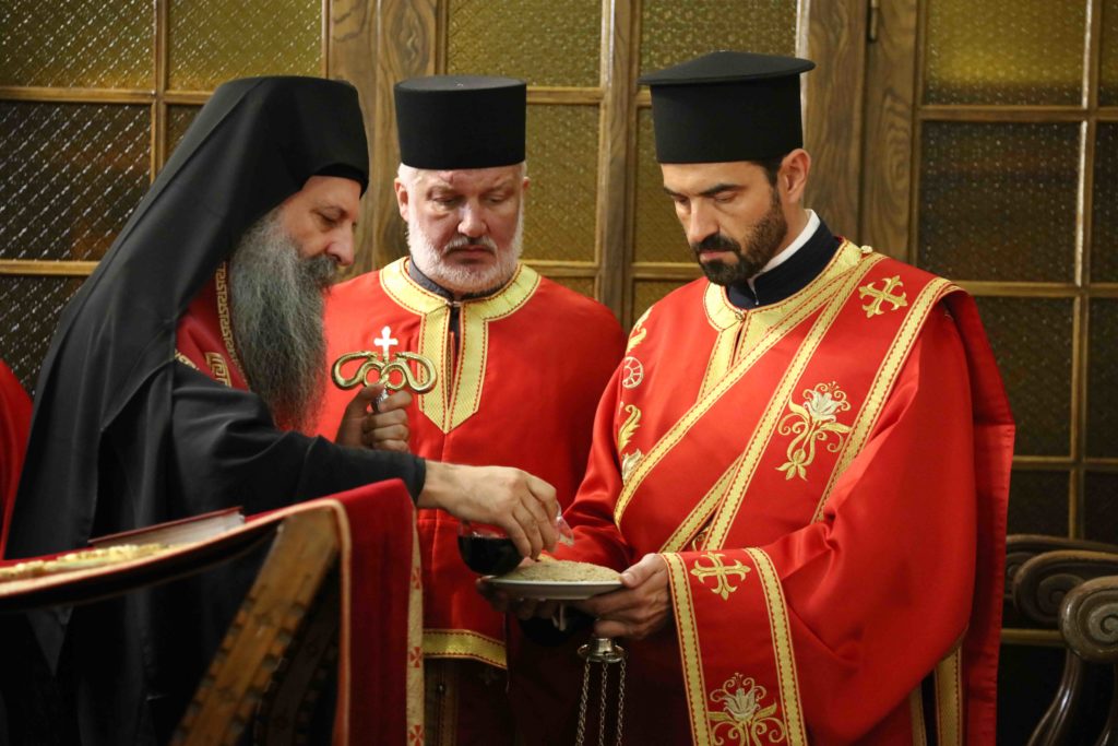 Τρισάγιο για τον προκάτοχό του Βικέντιο τέλεσε ο Πατριάρχης Σερβίας