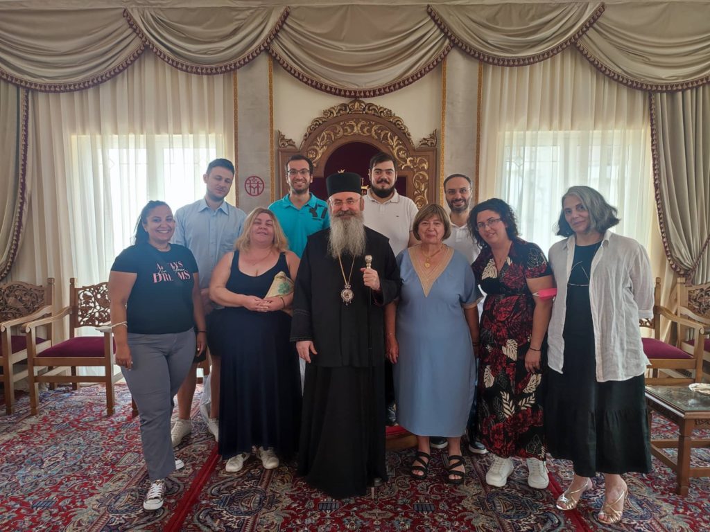 Με φοιτητές του Τμήματος Θεολογίας συζήτησε ο Μητροπολίτης Περιστερίου