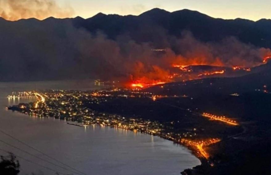 Ολονύκτια μάχη με τις φλόγες σε Φωκίδα, Κρανίδι, Άγιον Όρος – Υψηλή επικινδυνότητα για πυρκαγιές σήμερα