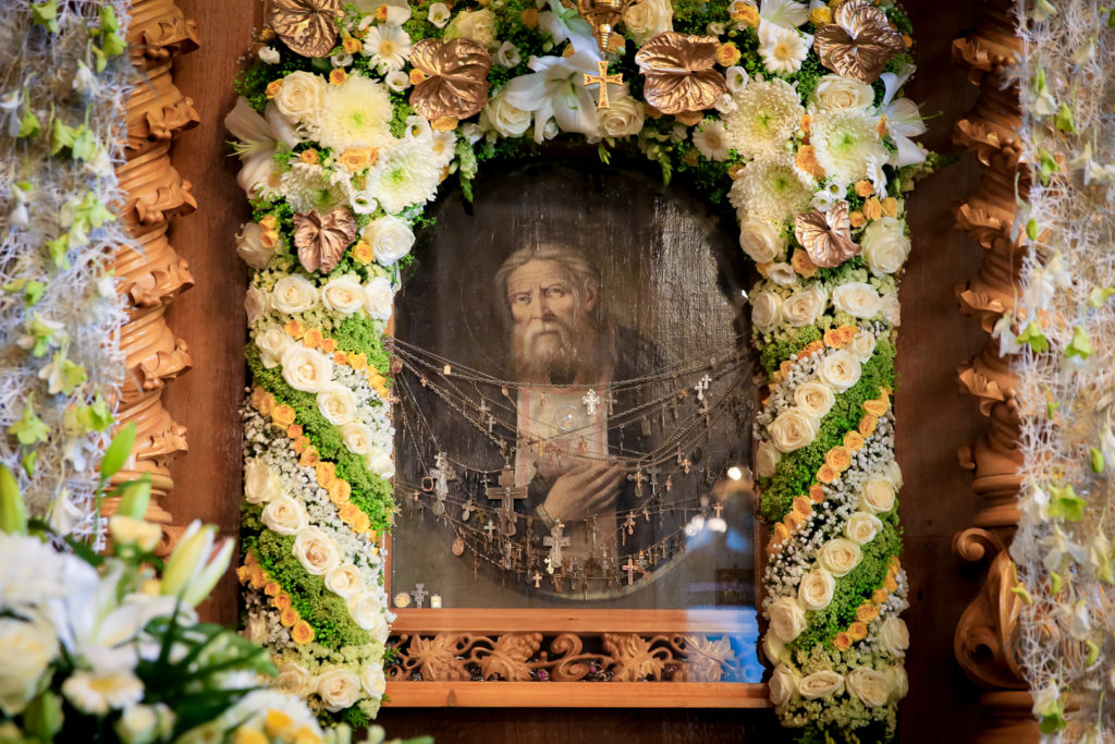 Ανακομιδή ιερών λειψάνων του Αγίου Σεραφείμ του Σάρωφ