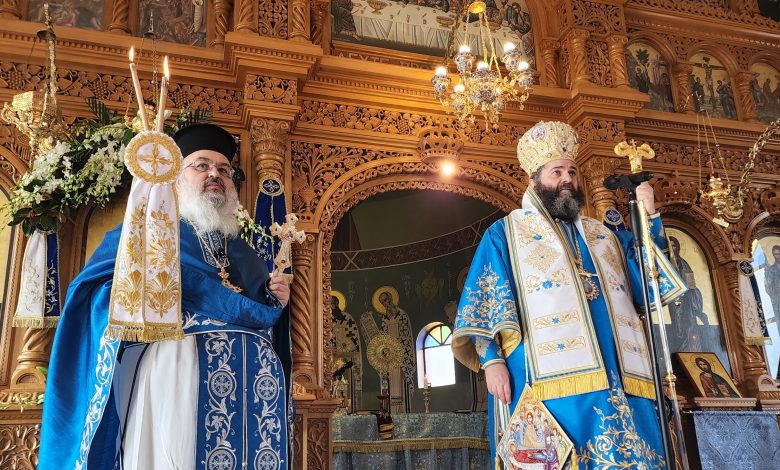 Feast day of the Dormition of the Theotokos from Canberra
