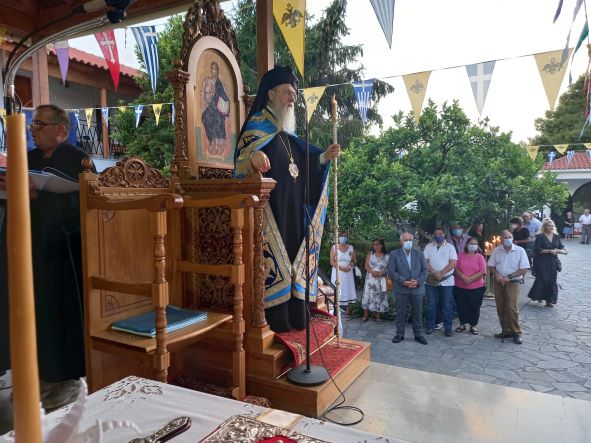 Τα Εννιάμερα της Παναγίας στην Ι.Μ. Φανερωμένης Χιλιομοδίου και η ενθρόνιση της νέας Καθηγουμένης Ξένης (ΦΩΤΟ)