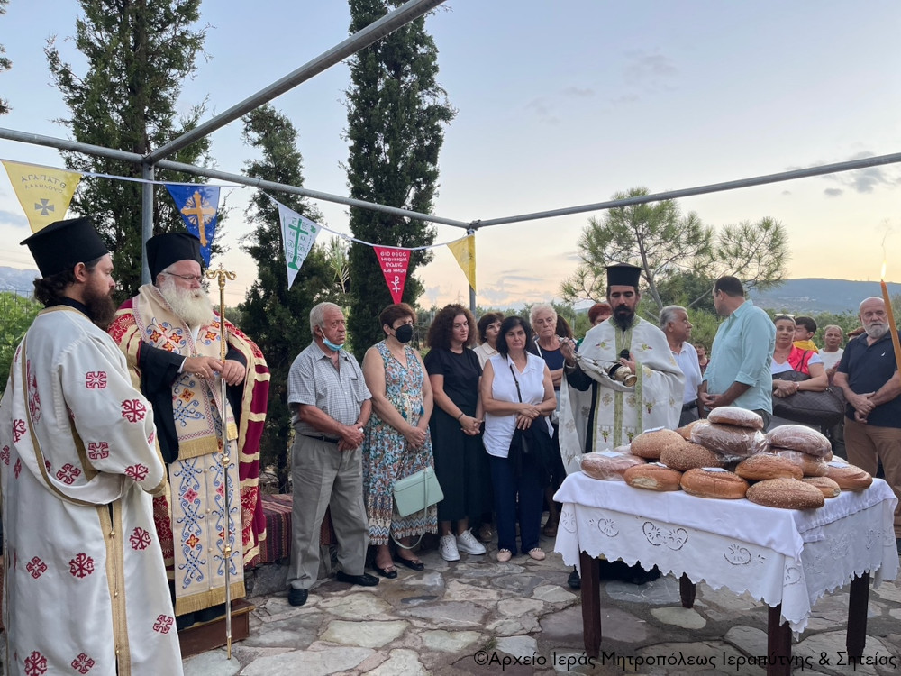 Με Αρχιερατικό Εσπερινό πανηγύρισε ο Ιερός Ναός του Αγίου Φανουρίου στο Καβούσι Ιεράπετρας