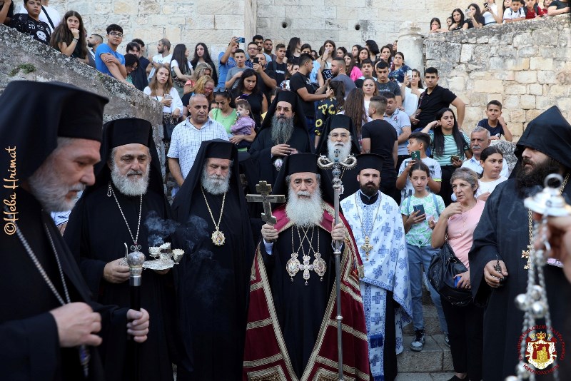 Γεθσημανή: Προσκυνητές από όλο τον κόσμο μετείχαν στην εορτή Κοιμήσεως της Θεοτόκου