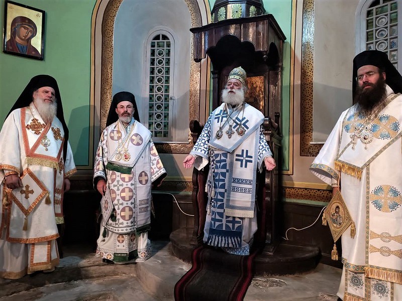بابا ثيودروس الثاني يحتفل بعيد تجلي ربنا يسوع المسيح