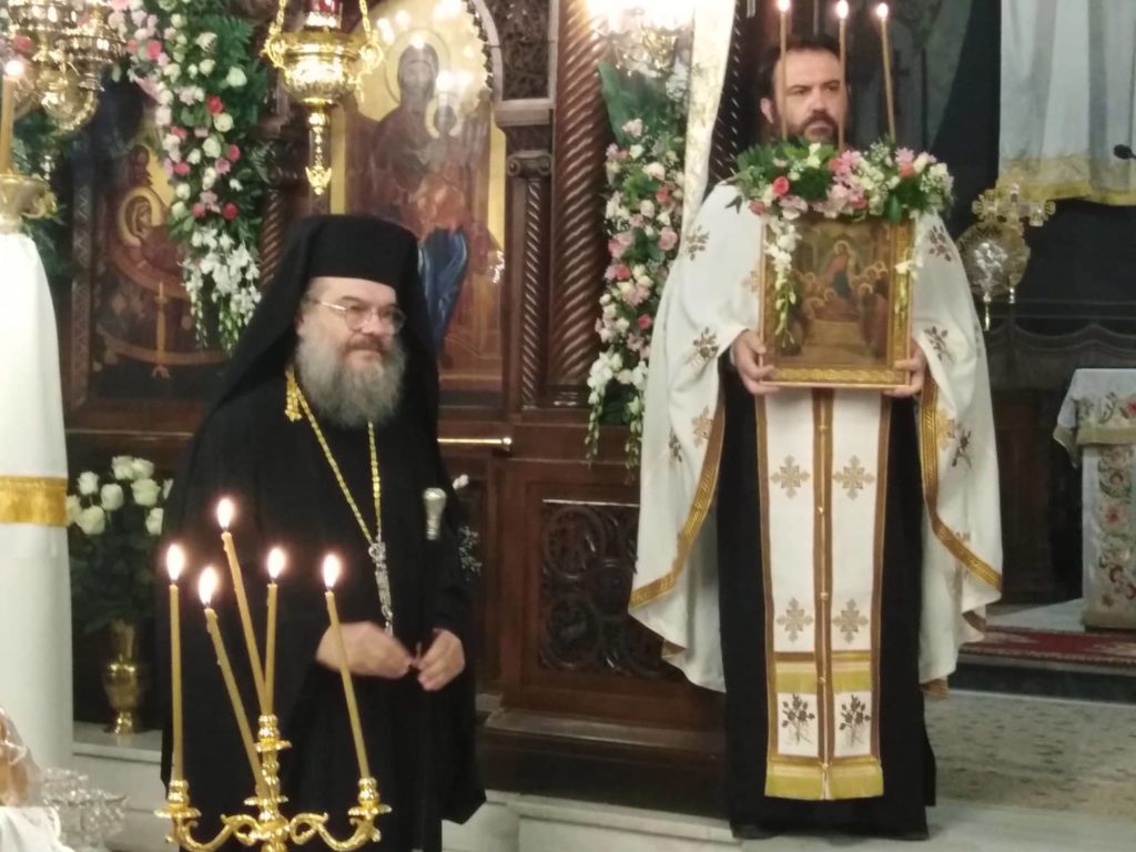 Άφατη κατάνυξη για την κεχαριτωμένη Μαρία, στην Παναγία Κολοκυνθούς – Κολωνός !