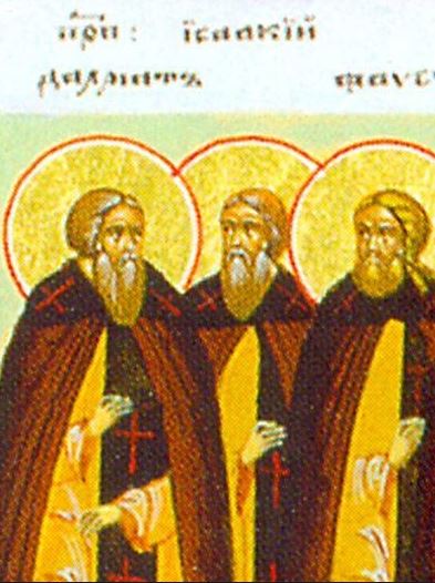 Μνήμη των Οσίων Ισαακίου, Δαλματίου και Φαύστου (3 Αυγούστου)
