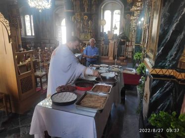 Η μνήμη του Αγίου Φανουρίου στον ιερό ναό του Αγίου Νικολάου Άνω Βάθειας