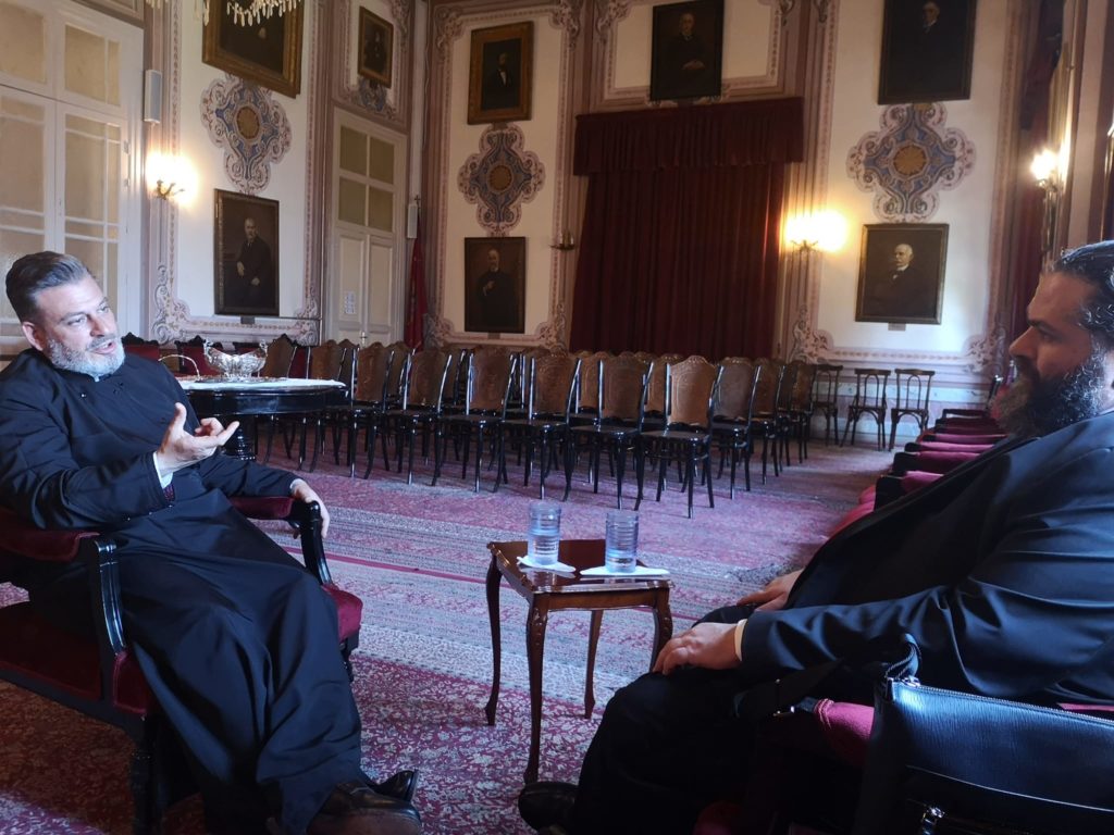 Ο Επίσκοπος Χαριουπόλεως Βαρθολομαίος στην Θεολογική Σχολή της Χάλκης