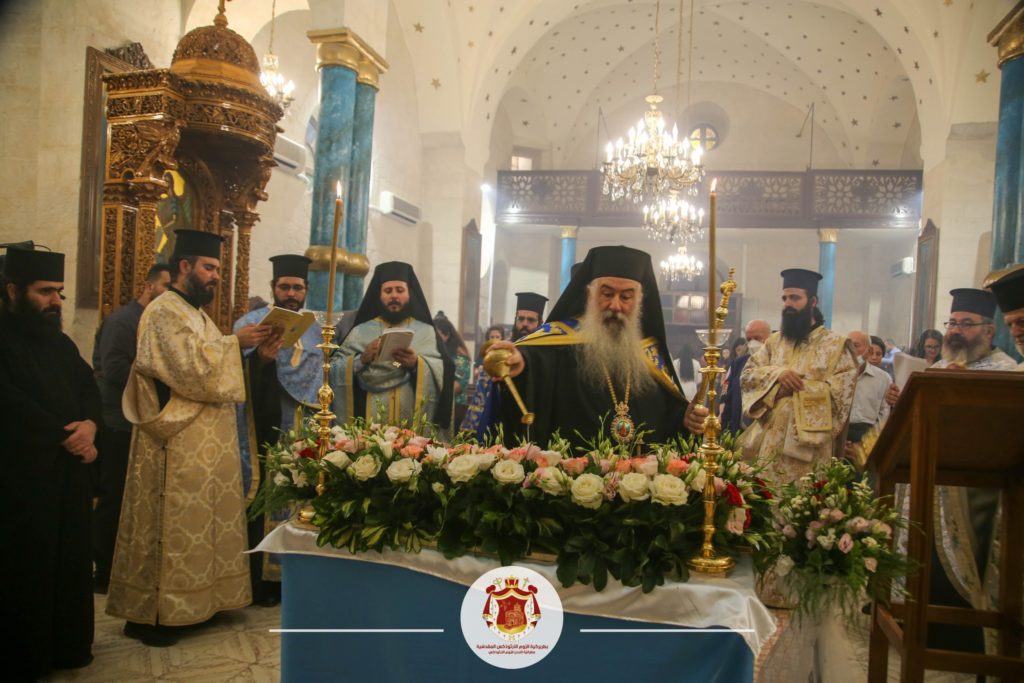 ‎غروبُ وتقاريظُ جنّازِ والدةِ الإله / السّلط