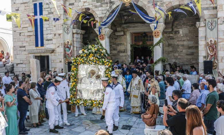 President of the Hellenic Republic at Panagia Ekatontapiliani of Paros
