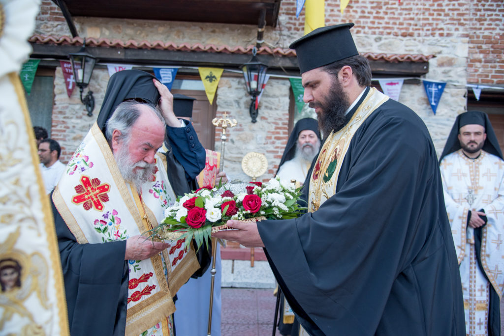Υποδοχή Τιμίας Κάρας Αγίου Νεομάρτυρος Θεοδώρου των Δαρδανελίων στο Οφρύνιο Παγγαίου