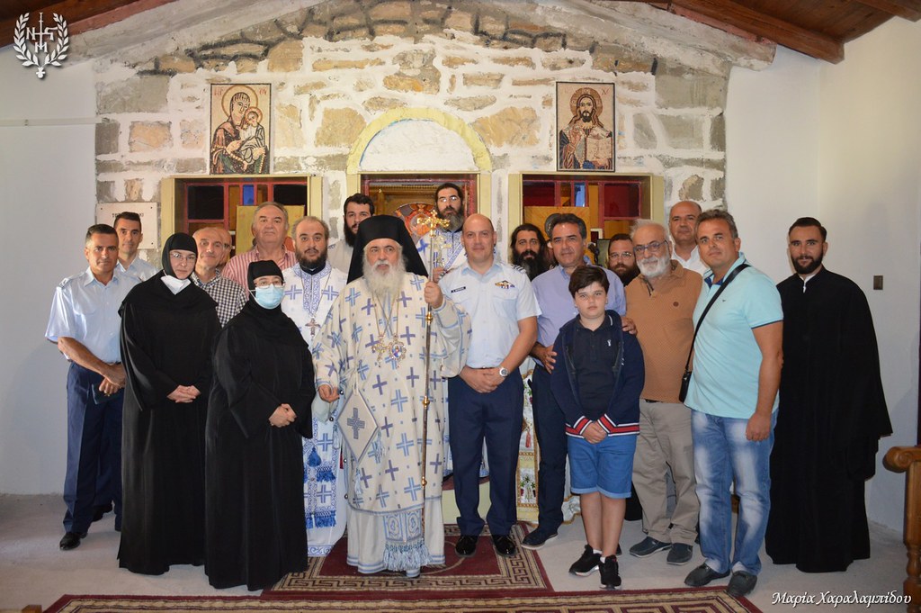 Ο Μητροπολίτης Νεαπόλεως στην 10η Μοίρα Σταθμού Ελέγχου και Προειδοποίησης στη Χορτιάτη