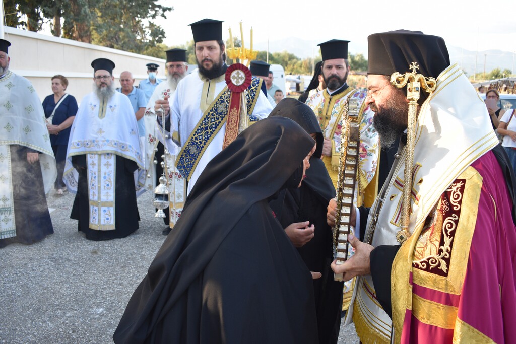 Πανηγυρικός Εσπερινός στην Παναγία Φανερωμένη Βαθυρρύακος