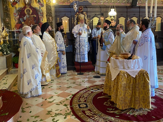 Η Απόδοση της Κοιμήσεως της Υπεραγίας Θεοτόκου στην Κέρκυρα