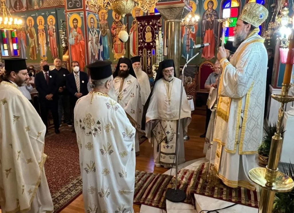 Η Απότομη της Τιμίας Κεφαλής του Αγ. Ιωάννου Προδρόμου στη Ν. Φιλαδέλφεια