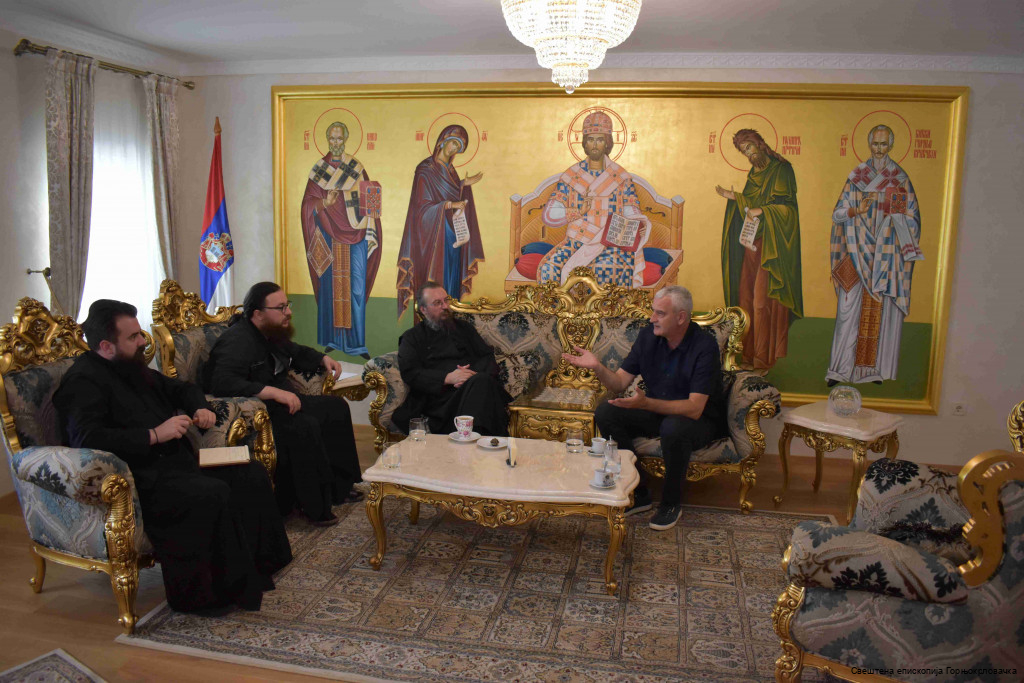 Επίσκεψη του Δημάρχου Κάρλοβατς στον Επίσκοπο Γκορνιοκαρλοβικίου