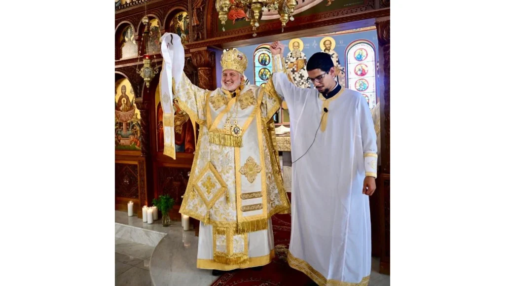 Homily By His Eminence Archbishop Elpidophoros of America On the Feast of the Transfiguration & The Ordination to the Priesthood of Deacon Alexandros Douvres