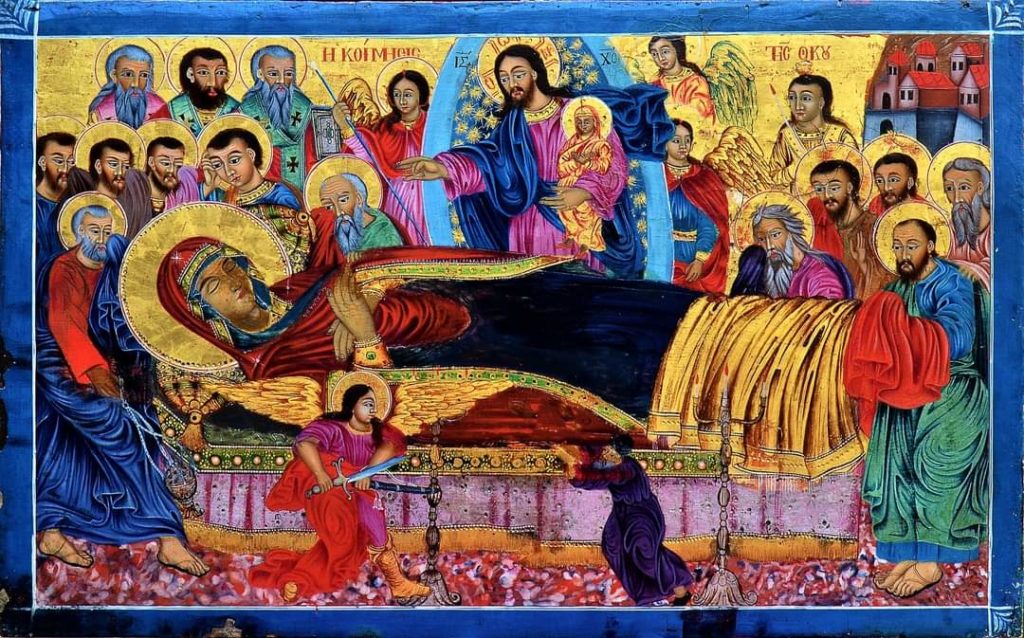 Γιορτή ζωής η Κοίμηση της Θεοτόκου στον Ιερό Ναό Παναγούδας