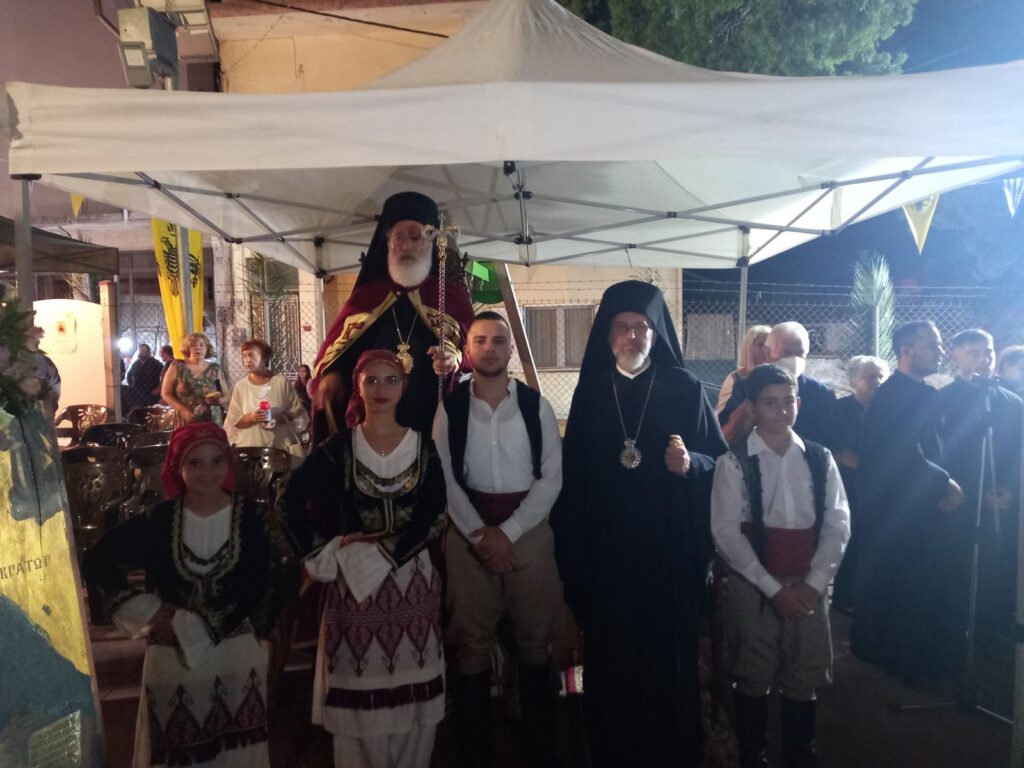 Πανηγυρικός Εσπερινός στις Αγίες Παρασκιές για την εορτή Κατάθεσης της Τιμίας Ζώνης της Υπεραγίας Θεοτόκου