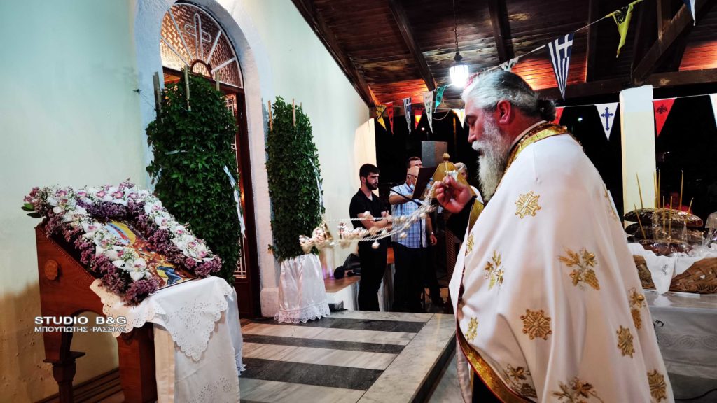 Η Εορτή της Μεταμορφώσεως του Σωτήρος στα Λευκάκια Ναυπλίου