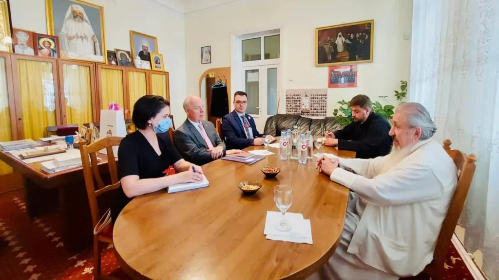 Bessarabia Metropolitan meets new US Ambassador to the Republic of Moldova
