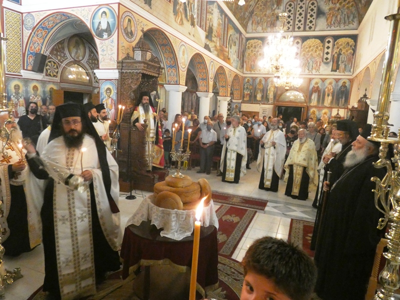 Πανηγυρικός Εσπερινός για τον Όσιο Αρσένιο τον εν Πάρω