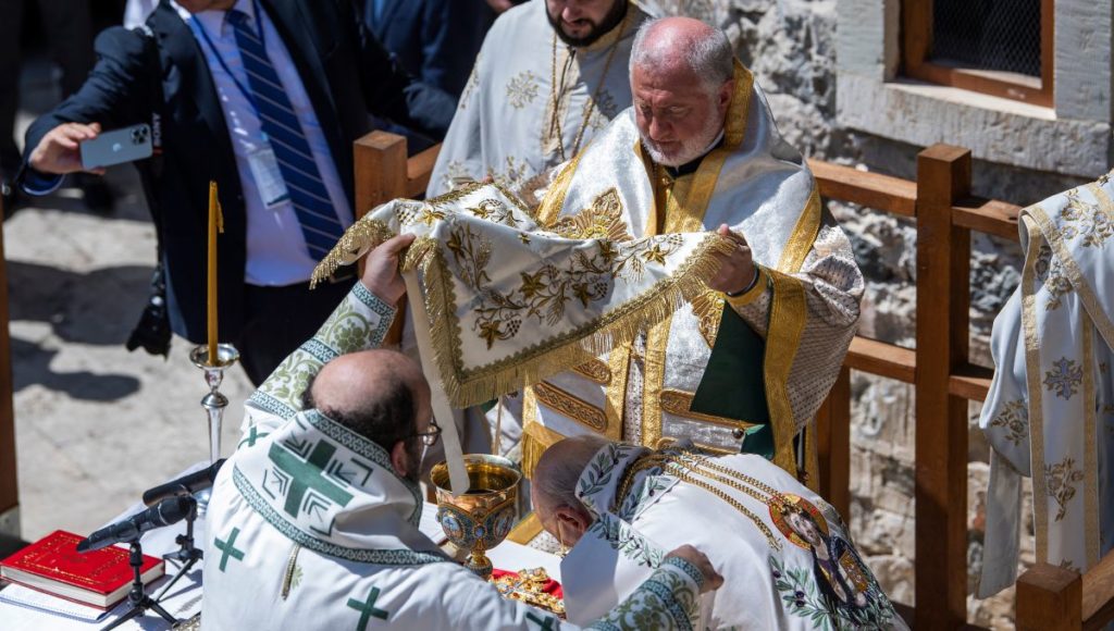 Archbishop Elpidophoros Concelebrates Divine Liturgy with Ecumenical Patriarch Bartholomew at Panagia Soumela Monastery