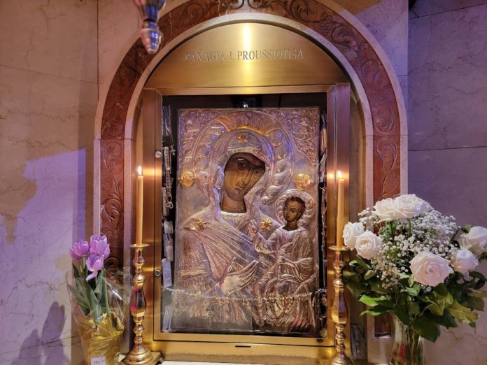 Η Παναγία η Προυσιώτισσα τιμάται από τους Ευρυτάνες στις ΗΠΑ