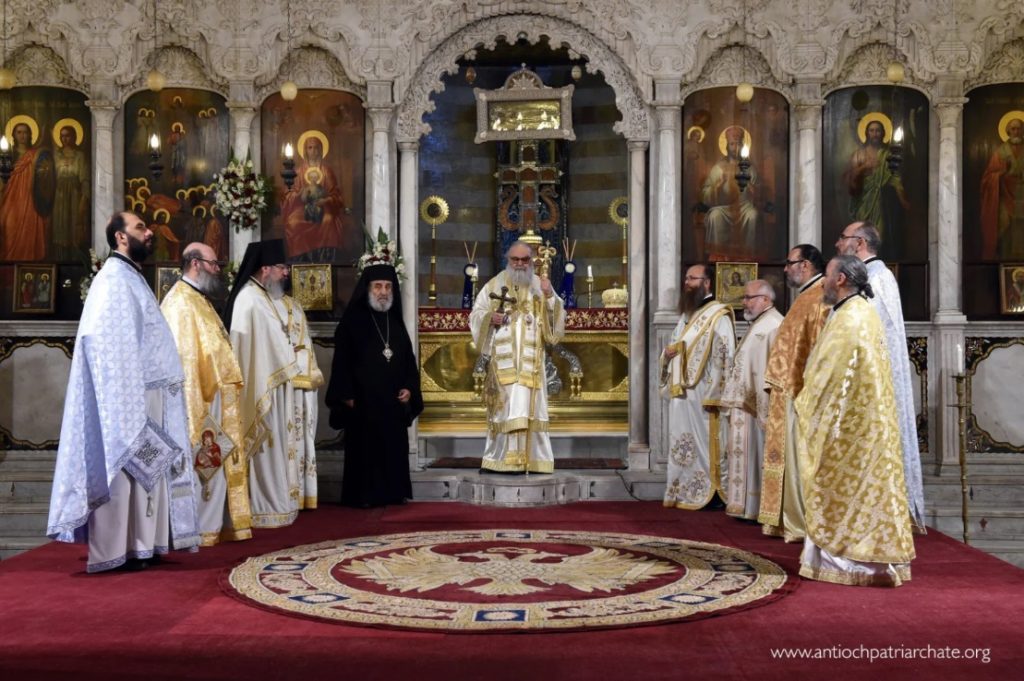 В престольных торжествах кафедрального собора в Дамаске принял участие представитель Русской Церкви