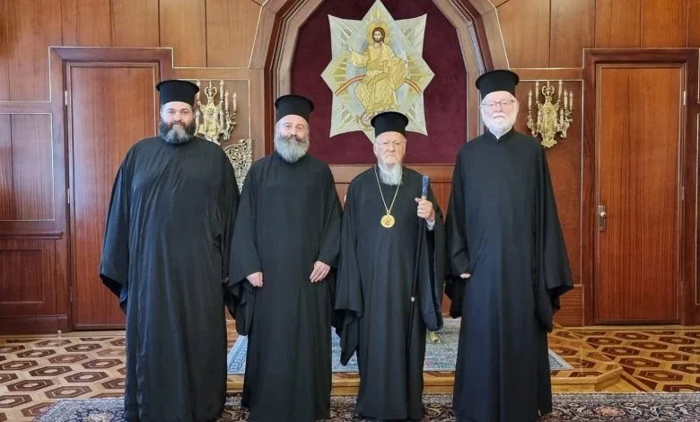 Archbishop Makarios of Australia at the Ecumenical Patriarchate