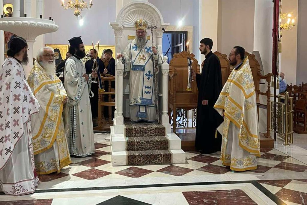 Χειροθεσίες εις εκκλησιαστική Διακονία τέλεσε ο Μητροπολίτης Λεμεσού