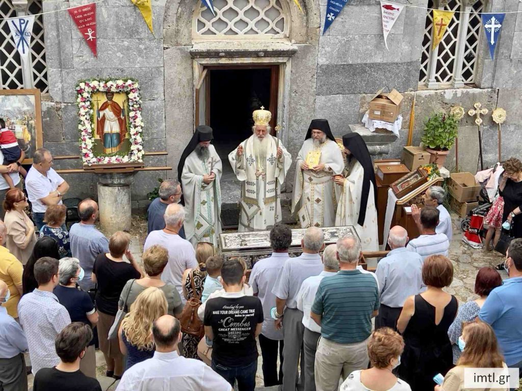 Εορτή Αγ. Φλώρου και Λαύρου στην Ι. Μονή Αγίου Νικολάου Καμπιών