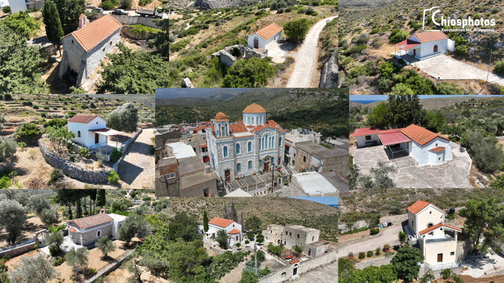 Το Μεσαιωνικό χωριό της Χίου με τους 21 ναούς και εξωκλήσια