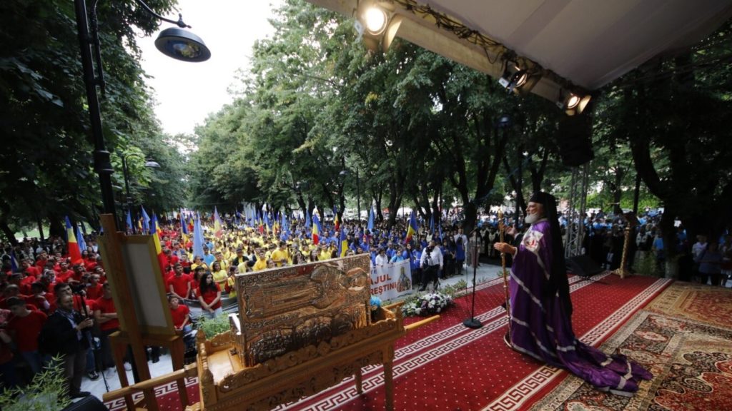 Μεγαλοπρεπής η γιορτή του Αγίου Νήφωνος στην Αρχιεπισκοπή Τιργοβιστίου