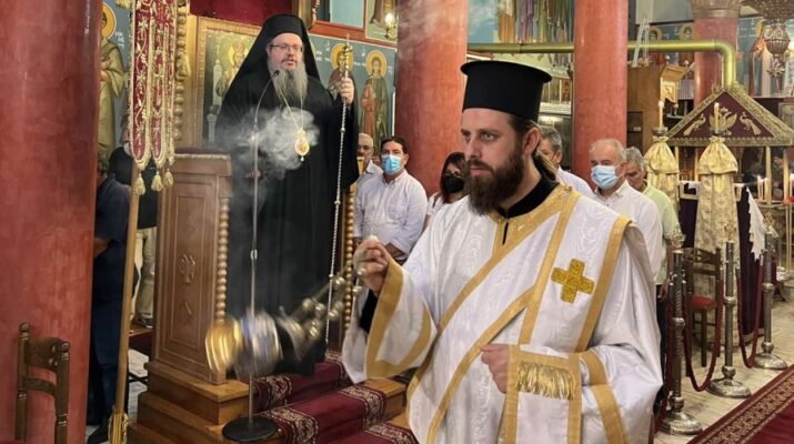 Στην Αιγάνη ο Μητροπολίτης Λαρίσης για την προτελευταία παράκληση