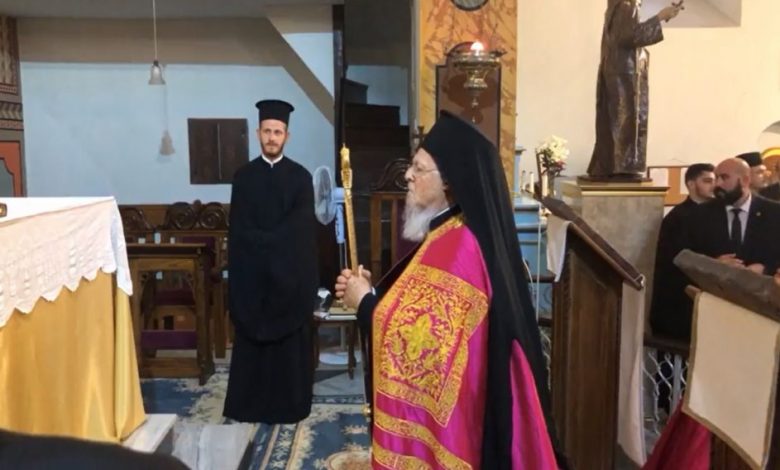 Patriarchal Vespers in Trapezounda for Feast Day of the Dormition of the Theotokos